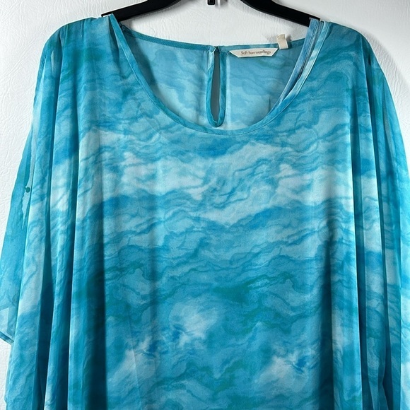 Soft Surroundings Two Piece Maxi Afghan with Mini Dress, L/XL - Picture 2 of 11